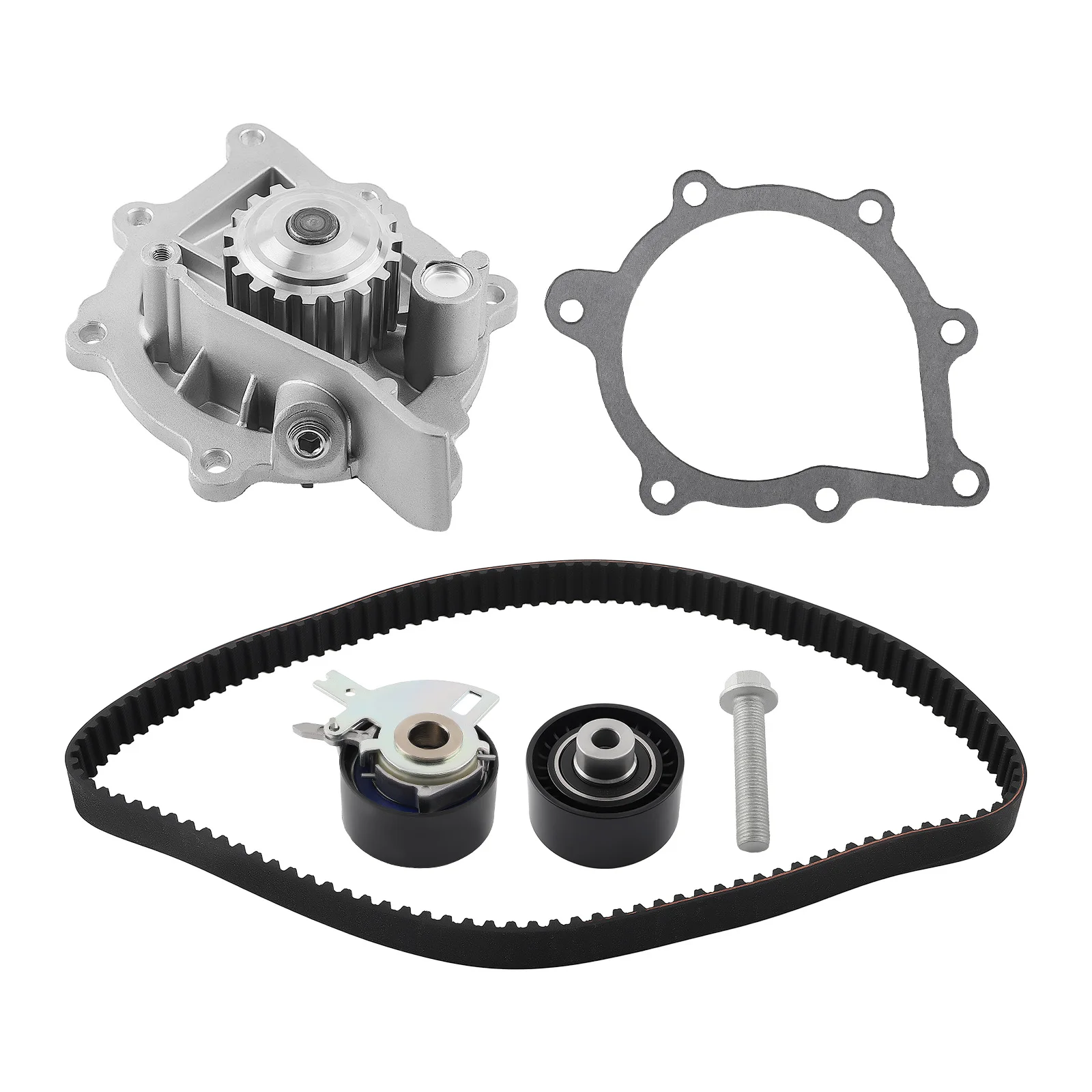 

Timing Cam Belt Kit + Water Pump For Ford C-Max Focus Peugeot 3008 2.0