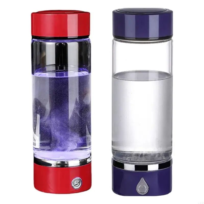 

L43F Ergonomic Hydrogens Water Maker 420ML Rechargeable Hydrogens Water Bottle Suitable for Home Office or Outdoor Use