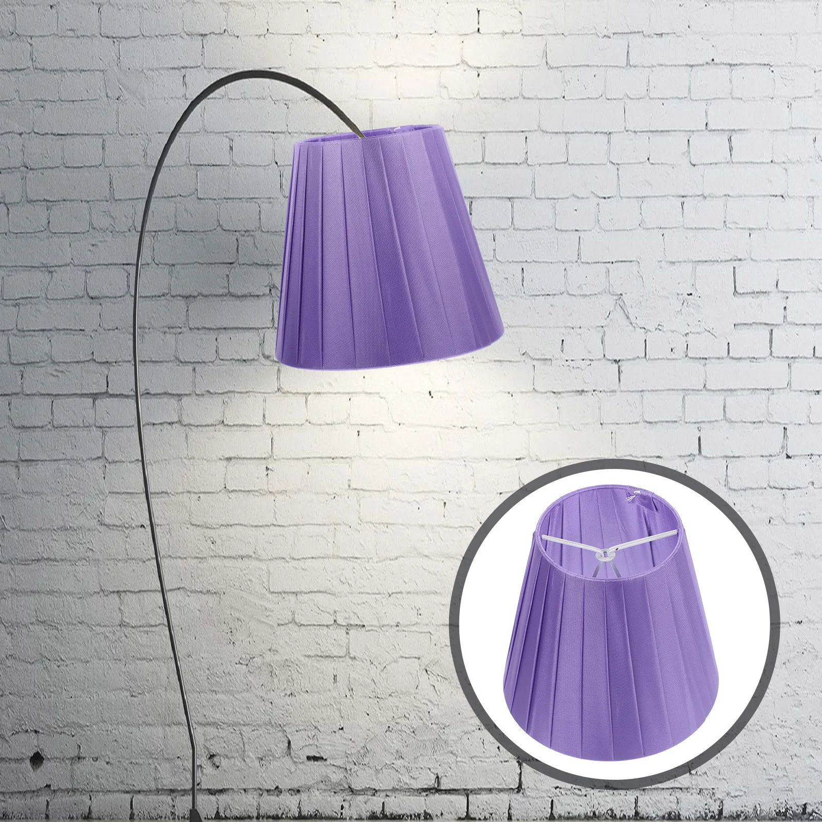 

Fabric Lampshade 20 Small Shades for E27 E14 Table Desk Wall Bedroom Lamps Cylinder Style Light Cover Replacement