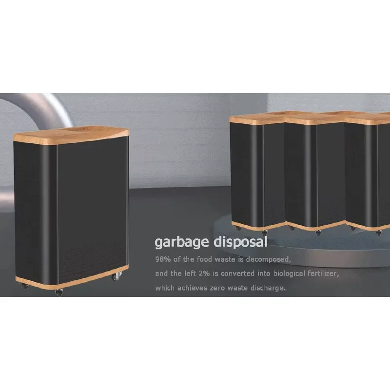 Automatic Food Waste Digester Kitchen Garbage Disposal Composting Machine Food Cycler Recycler for Home Apartment Eco