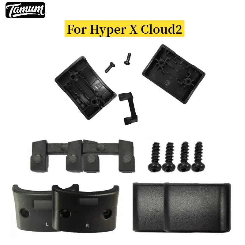 

Headband Hinge Buckle Repair Parts For HyperX Cloud Silver/Cloud II/Cloud Silver Wireless Headset Replacement Buckle