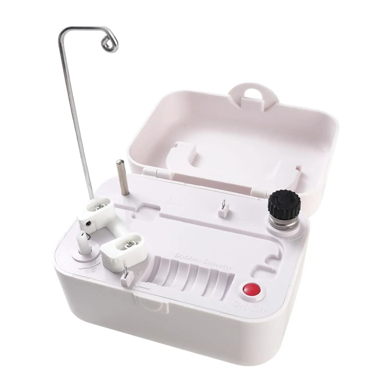 

Портативная электрическая машина для намотки ниток, автоматическая намоточная машина для катушек, простая в использовании для домашнего шитья, машина для намотки катушек.