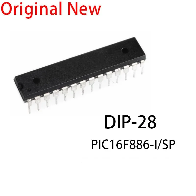 10 pcs New and Original PIC16F886-I/SS SSOP-28 PIC16F886-I/bucSOP-28 PIC16F886-I/SP DIP-28 PIC16F886 PIC16F886 16F886 16F886