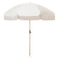 Cross-border e-commerce specializes in customized retro parasols, outdoor products, garden umbrellas, fringed beech custo