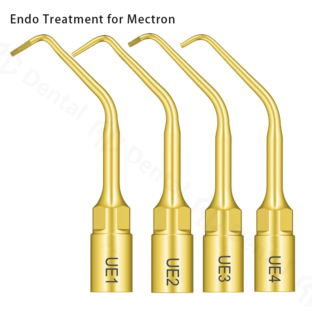 UE1 UE2 UE3 UE4 For Mectron REFINE Dental Ultrasonic Endo Treatment Scaler Handpiece Tip Scaling Tips Diamond Coated Tips