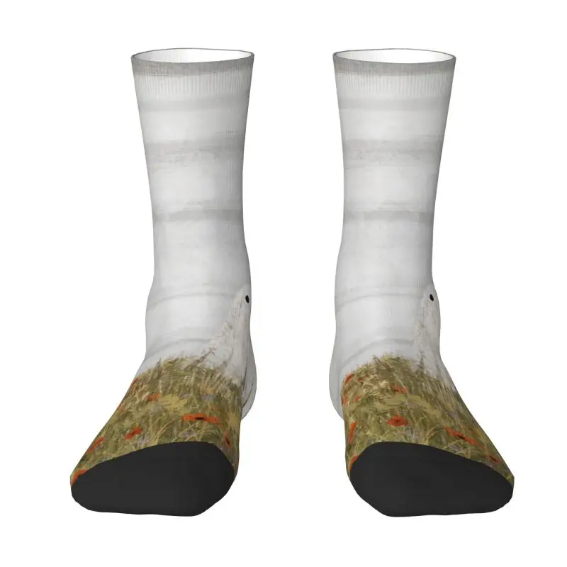 

Мужские и женские носки для экипажа Walter In The Poppyfield на заказ, крутые носки унисекс для Хэллоуина, ужасов, весна-лето, осень-зима, модельные носки