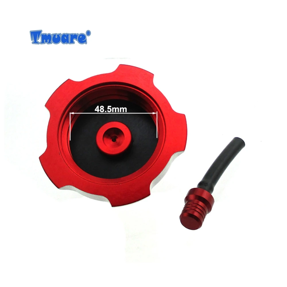 Tmuare CNC الألومنيوم خزان الوقود الغاز غطاء تغليف ل 50cc 70cc 90cc 110cc 125cc 140cc 150cc 160cc CRF50 XR50 حفرة الترابية دراجة