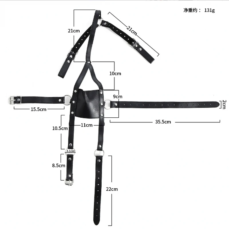 Sex black harness type mask with mouth plug for adult use, sex mask strap, harness type mask with mouth plug