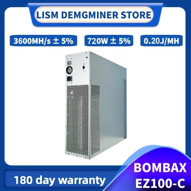 Bombolax-Home Quiet Miner com PSU, EZ100C, 3600M, 720W, ETC ZIL, OCC, frete grátis de Hong Kong, Novo