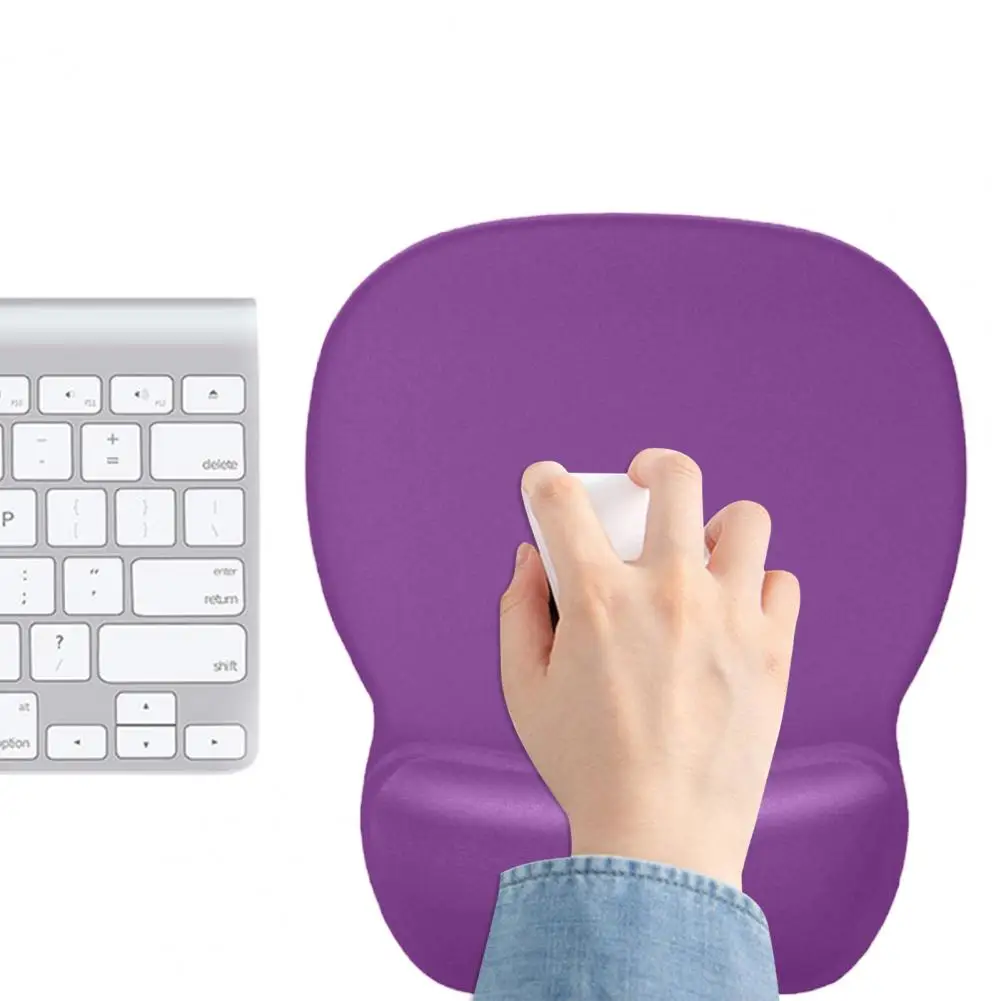 Gaming Mouse Pad Ergonomic Mouse Pad Ergonomic Wrist Support Mouse Pad with Non-slip Base Pain Relief Cushion for Gaming Smooth