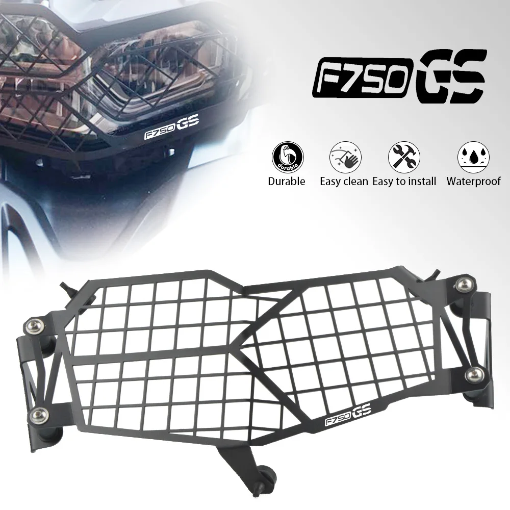 

Motorcycle For BMW F750GS F850GS F 850 GS 2018-2024 2023 2022 2021 F 750 GS F850 GS Headlight Guard Grille Grill Cover Protector