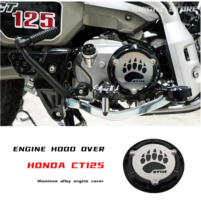 Suitable for Honda CT125 Modified Engine Trim Cover Trail 125 Engine Trim Cover Aluminum Alloy