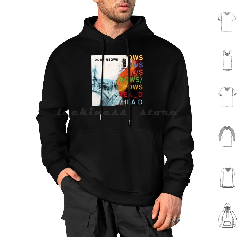 Sudadera con capucha de Radiohead, de algodón, manga larga, Radiohead Creep, Radiohead 1, Radiohead Alternative, Punk, Radiohead, Radio Head R? ¿Di? ?