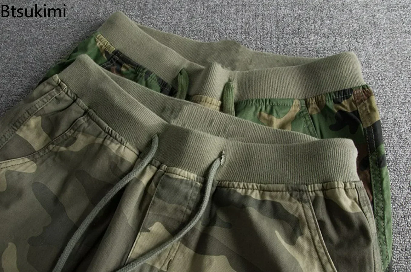 2023 sommer Hohe Qualität Camouflage Shorts Männer Casual Shorts Mode Elastische Taille Komfort Lose Personalisierte Jogginghose für Männer