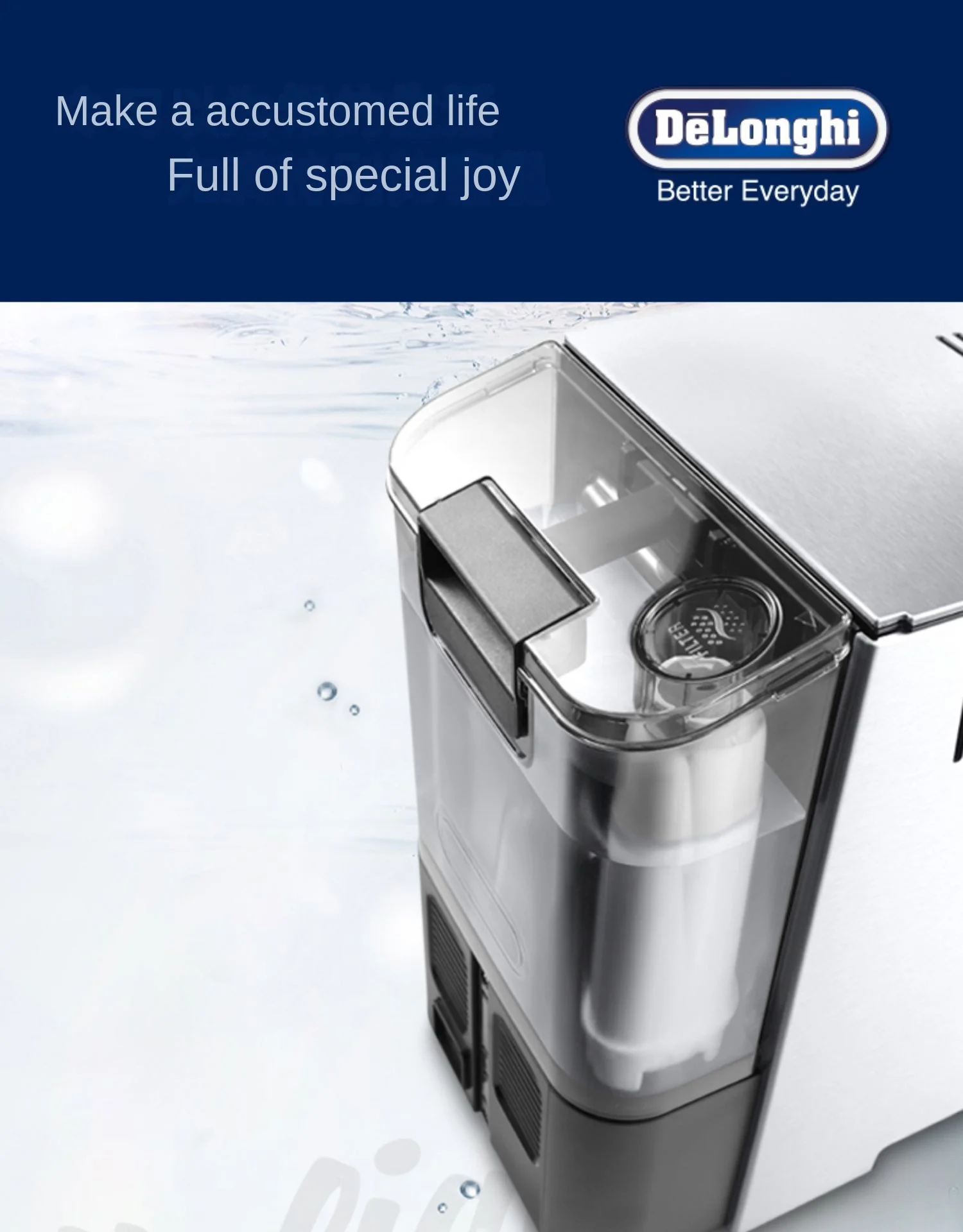 Delonghi/Delonghi Automatic Coffee Machine Accessories Water