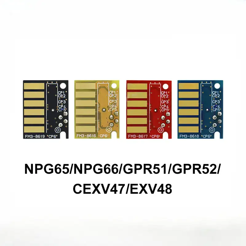 NPG65 NPG66 GPR51 GPR52 CEXV47 EXV48 Drum Chip for Canon ImageRUNNER C250iF 350iF C255 355 C1325iF C1335iF Image Unit Cartridge