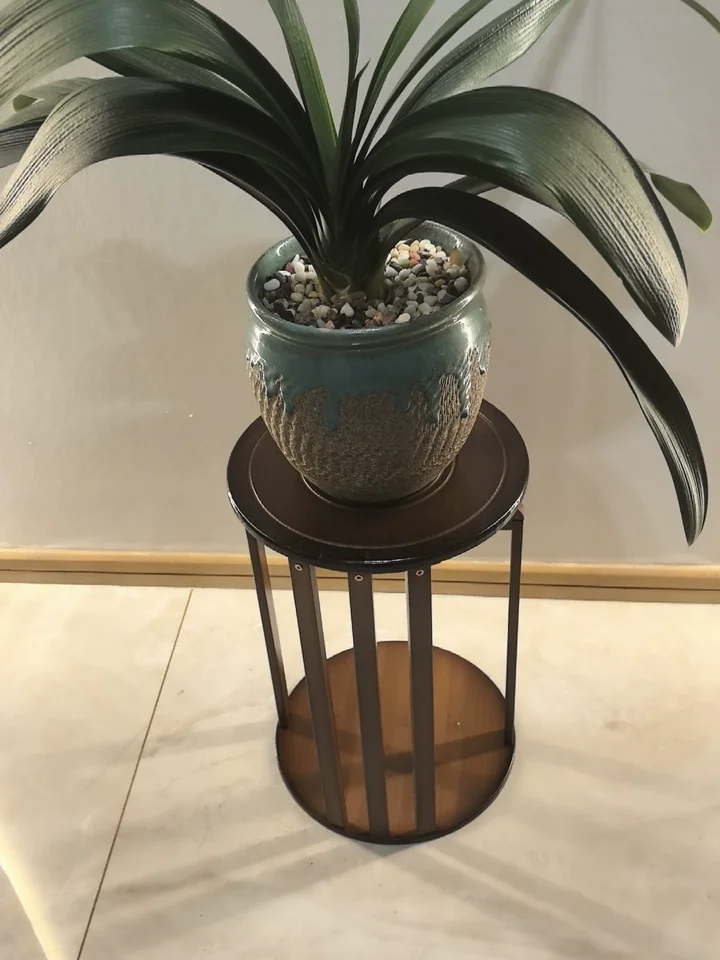 حامل نبات الخيزران داخلي على الطراز الصيني حامل وعاء الزهور لغرفة المعيشة منظم حديقة عمودي حامل زهور متعدد الطبقات