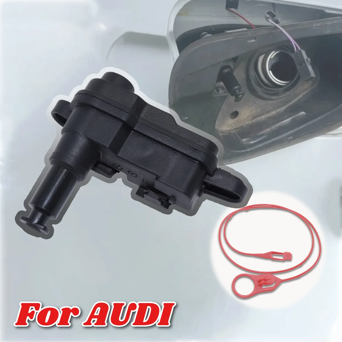 For Audi A1 A3 A4 A5 S1 S3 S4 S5 RS3 RS4 RS5 Fuel Filler Gas Cap Door Lock Actuator Enhanced Security Waterproof 8V0862159A Kit
