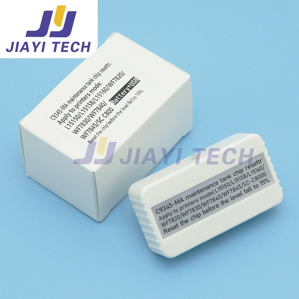 1Pc Tank Chip Maintenance Box C9345-MA Maintenance Resettr Apply to Printers Model L15150 L15158 L15160 WF7820 WF7830 WF7840