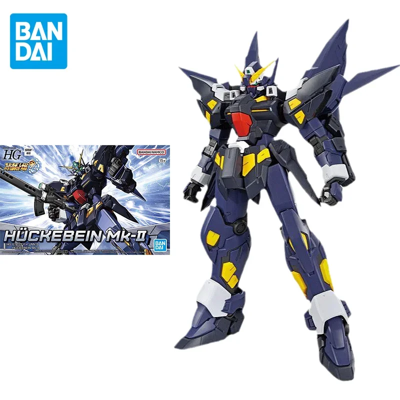 

Bandai Original Game Anime HG HUCKEBEIN MK2 Action Figure Assembly Model Toys Collectible Model Ornaments Gifts for Children