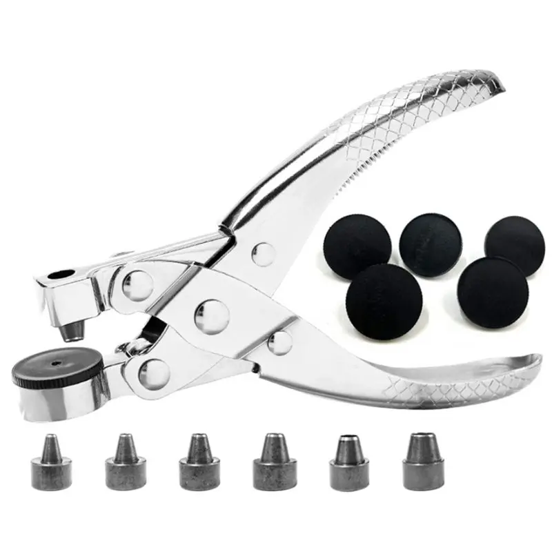 

Sep N12R Belt Hole Puncher 7 Size 2-5Mm Punch Heavy Duty For Leather Hand Tool For Leather Belts