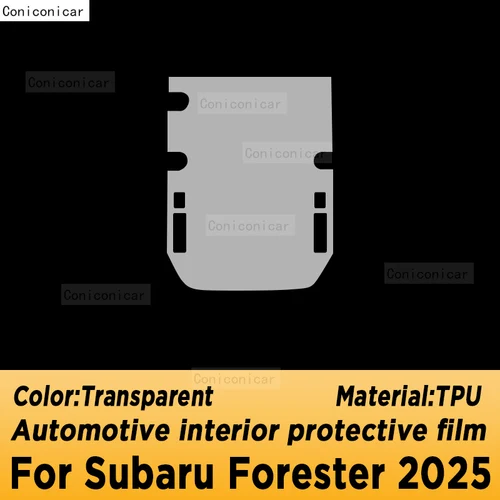 Para SUBARU FORESTER 2025 Panel de navegación pantalla película protectora Interior automotriz accesorios antiarañazos