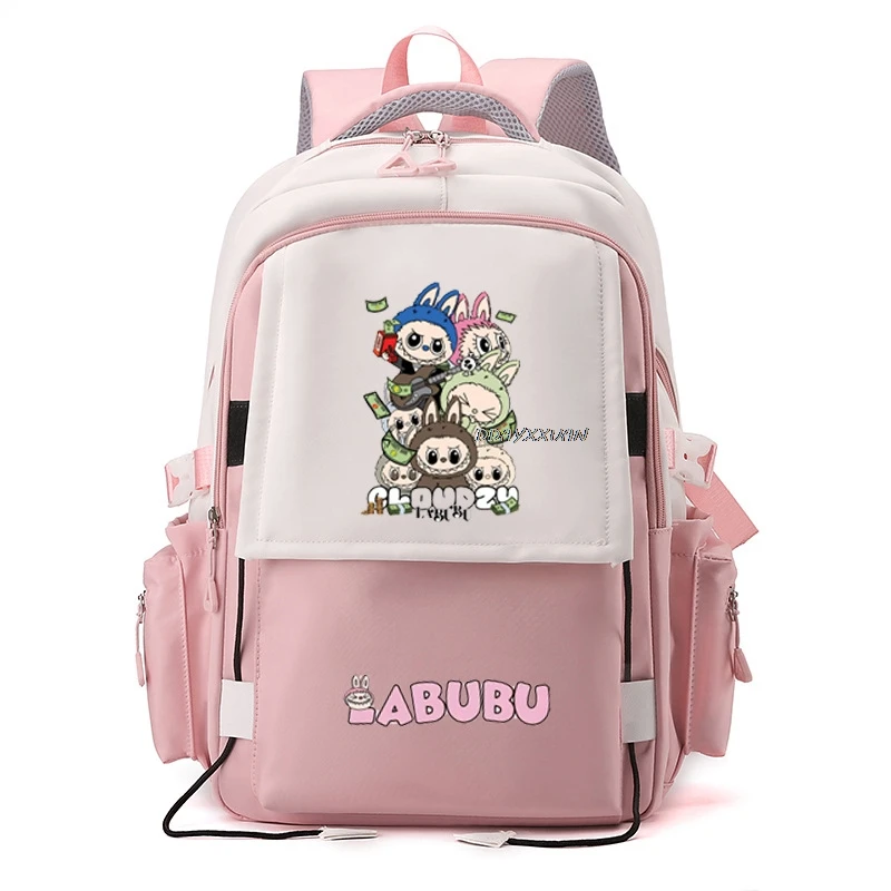 Cute labubu Girl Boys Kids School Book Bags Birthday Gift Teenagers Schoolbags Women Travel Backpack