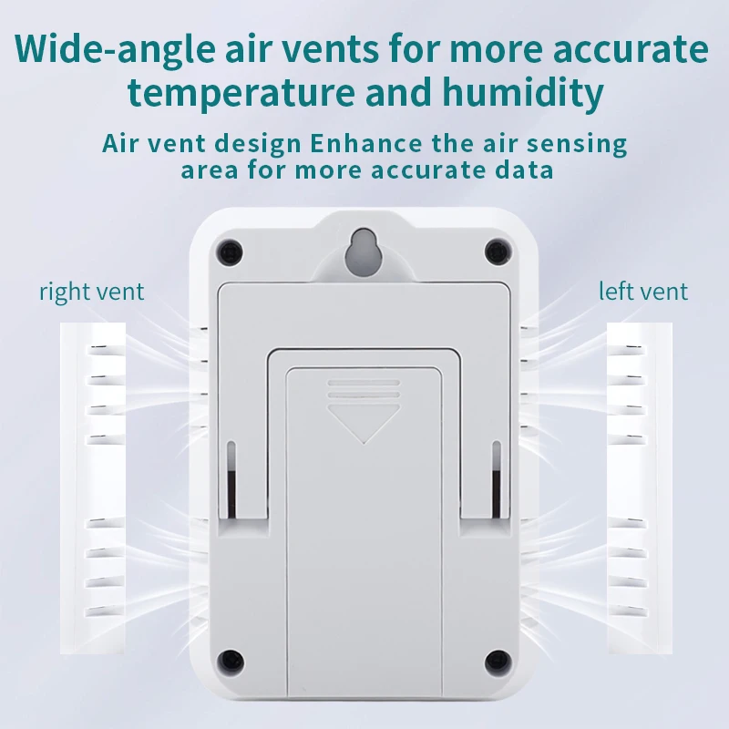 

Монитор влажности, цифровой дисплей, мониторинг домашнего здоровья, переключатель по Цельсию, Фаренгейту, компактный размер, двухфункциональный дизайн