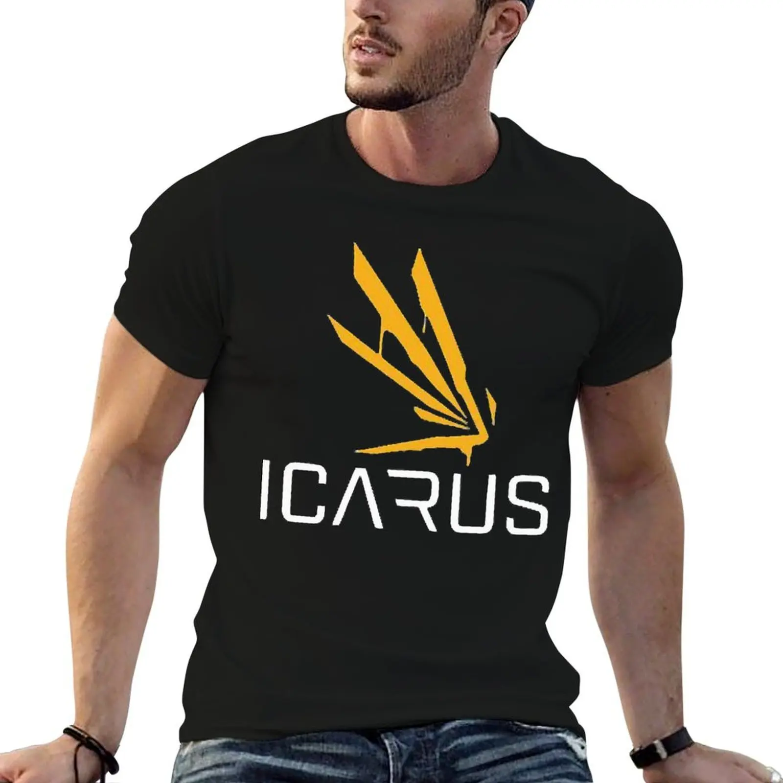 تي شيرت Icarus Active تي شيرت للرجال من القطن الناعم