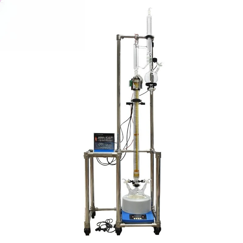 

Laboratory Glass Distillation Column Tower Kettle Stainless Steel Pharmaceutical Distillation