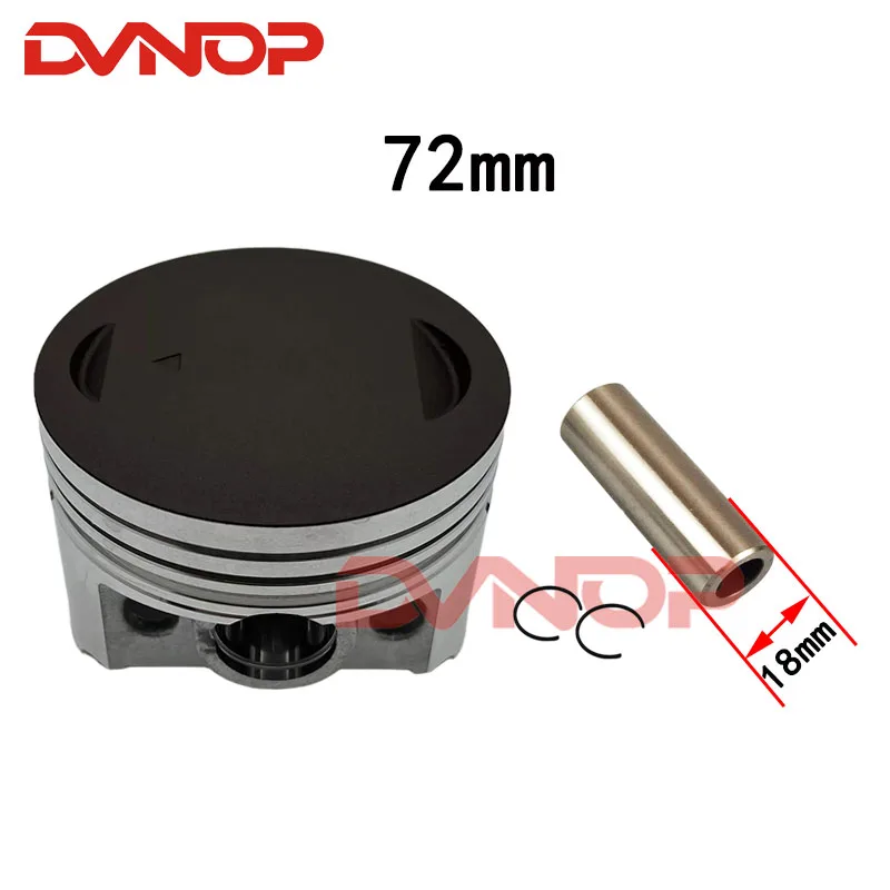 Motorcycle  Piston Ring 72mm  For LIFAN CG300 CG 300 300cc UITRALCOLD YX300 Engine Spare Parts