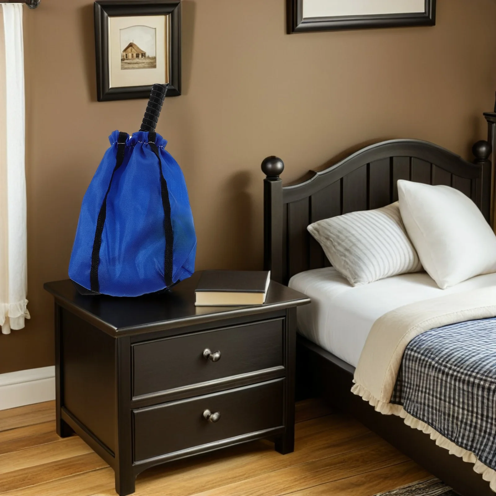 

2 set Mini Tennis Racket Dollhouse Miniatures Decor For Kids Role-Playing Games Lightweight Durable Simulation Play House