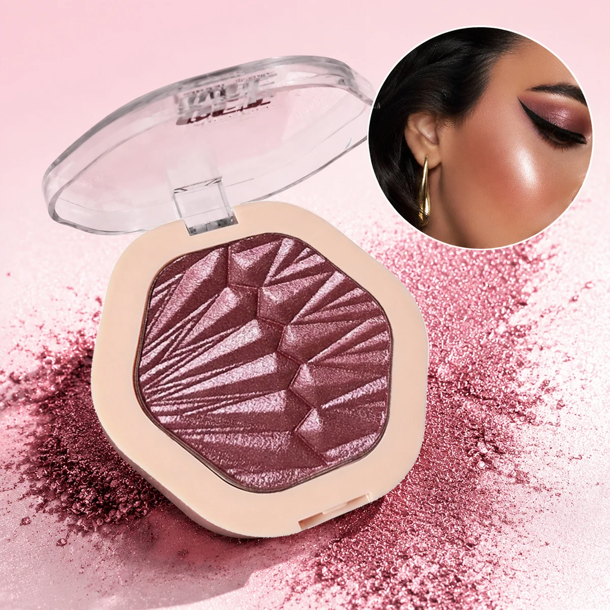 CHOOSE RASME 3D Pearlescent High Gloss Powder Diamond Carving Brightening And Repairing High Gloss Shadow Multi Purpose Disc