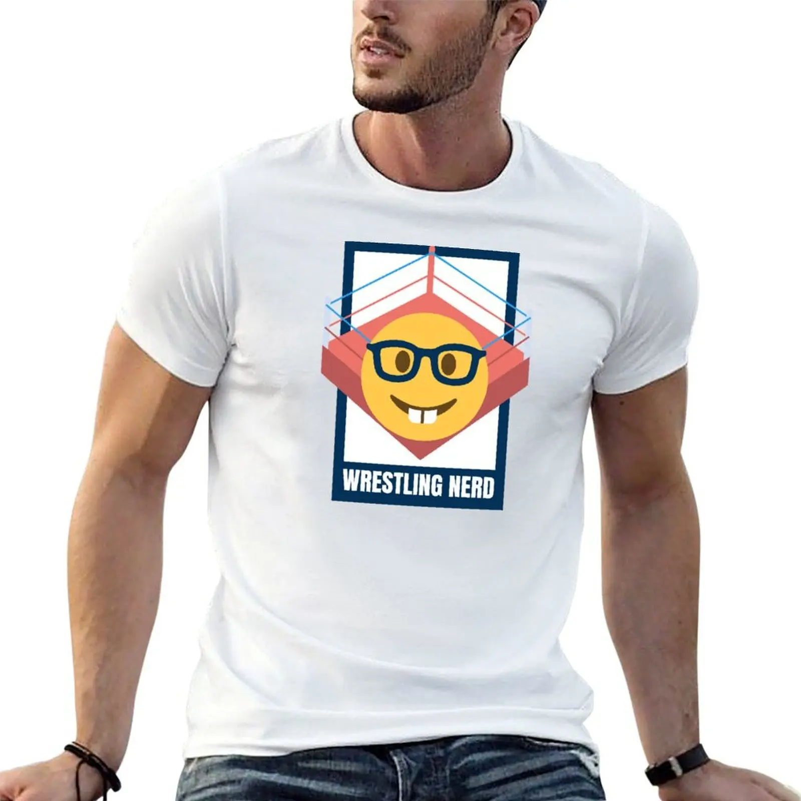 

Pro Wrestling Nerd T-Shirt cotton t shirts high quality funny t shirts man man tshirt T-shirt