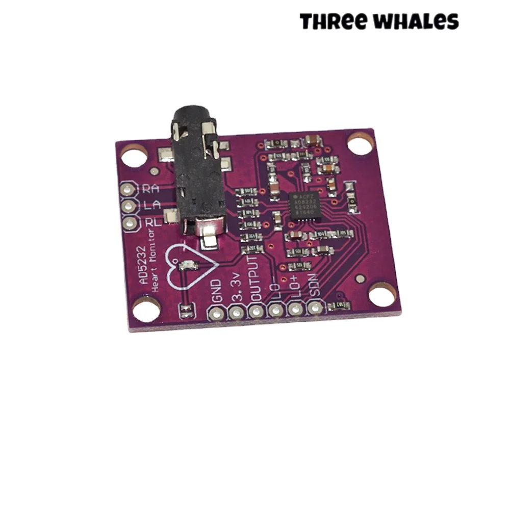 Sxinen AD8232 /ADS1292R Cardiac Electrophysiology Measurement Pulse Cardiocardiogram Monitoring Sensor Module OEM/ODMSpot stock
