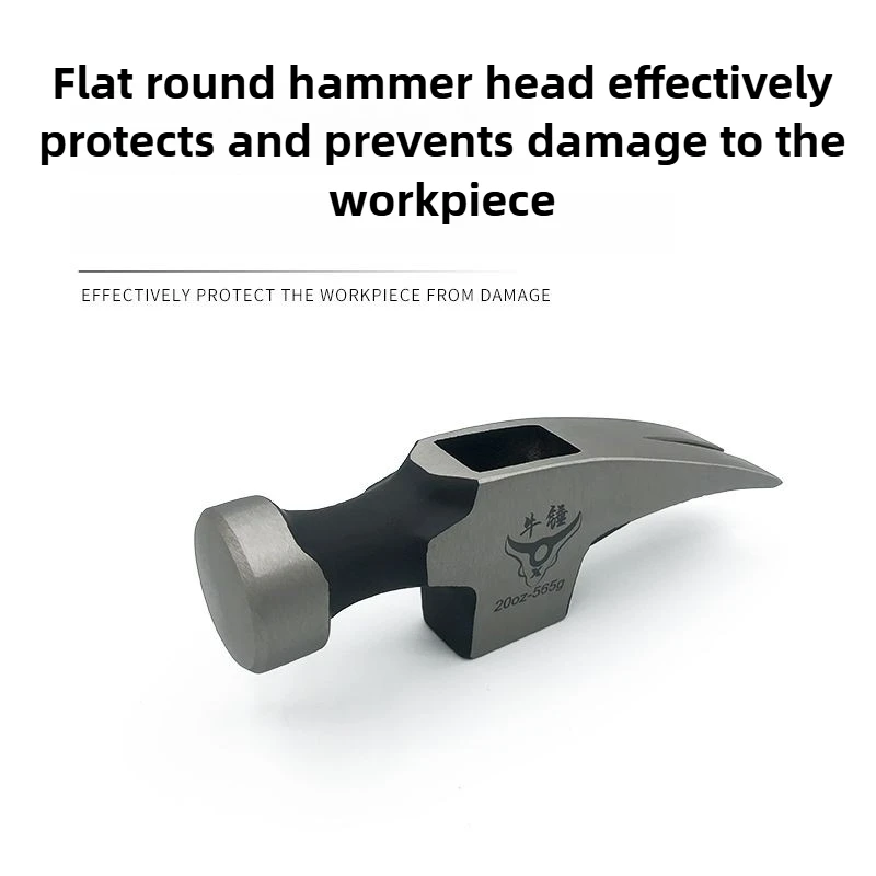 Professional High Carbon Steel Claw Hammer Head Carpenter Woodworking Claw Hammers Head Carpentry Nail Manual Tools Hand Home