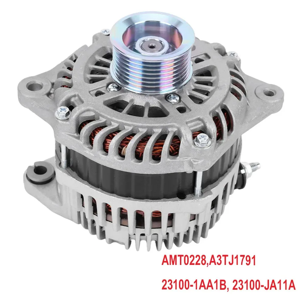 

12V 130A Alternator Compatible for Murano 2011-2017 Replaces A3TJ1791 23100-1AA1B 23100-JA11A AMT0228