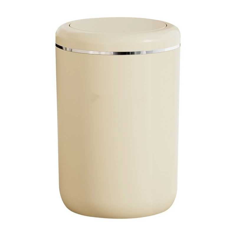 Trash can with pop-up lid Waterproof with cover Room Kitchen toilet Bathroom waste storage box desktop storage box Home Supplies