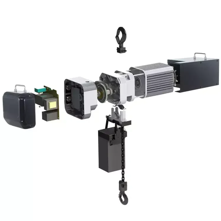 Vision Battery Powered Chain Stage Hoist 1ton Electric Chain Hoist Chain Block 1ton