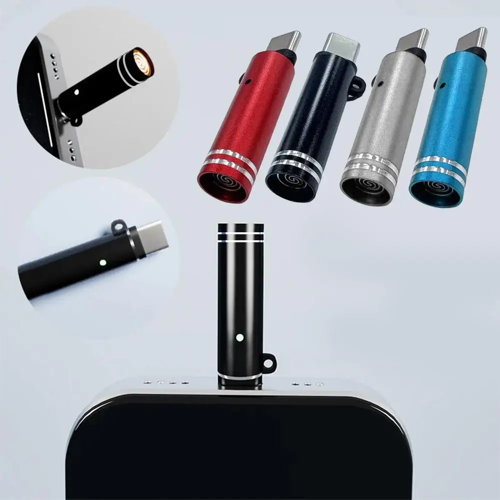 Mini Rechargeable Lighter Type-c Female Adapter Igniter Charging Wireless Portable Dropshipping Type-c Adapter Igniti A7m7