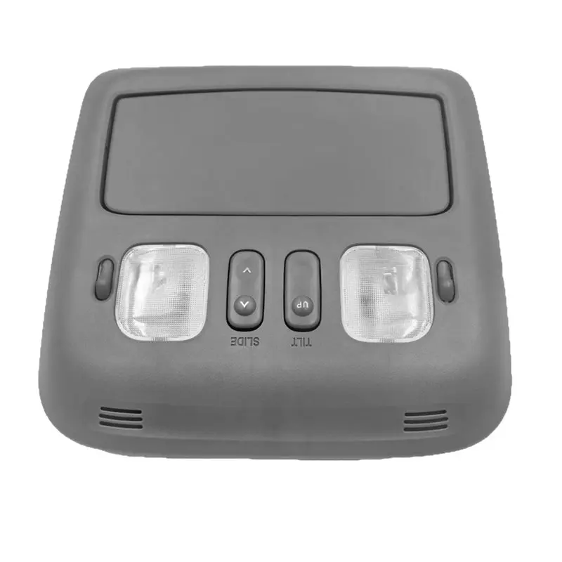 

M49K-Ceiling Dome Lamp Gray Console Roof Reading Light W/Sunroof Switch For Toyota Land Cruiser LC100 Lexus LX470 1998-2007
