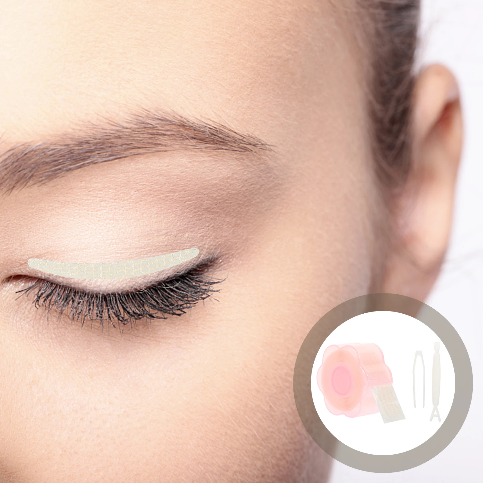 

3 Rolls Double Eyelid Tape Invisible Lace Eyelid Sticker Natural Eye Shaping Makeup Supplies Girl Beauty Lasting Eye Sticker