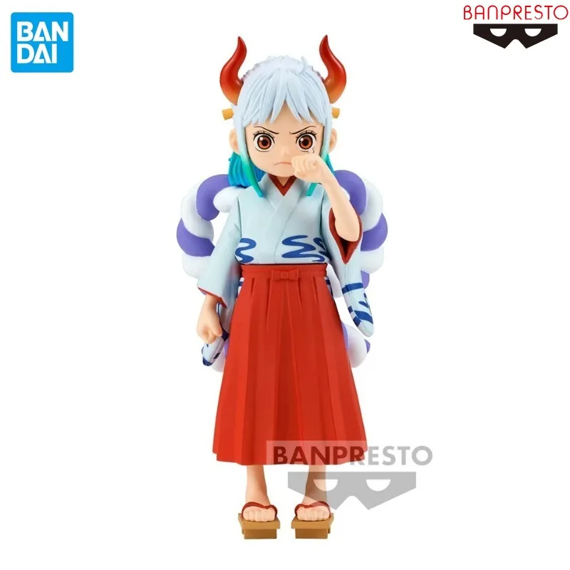 Original Genuine Banpresto One Piece DXF 13cm Yamato Childhood Kaidou Daughter Wanno Country Vol.3 Anime Action Figure Toy Gift