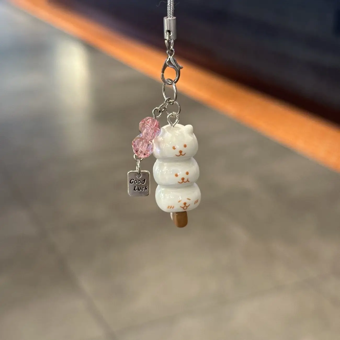 Cute Lucky Leaf Phone Charms Pendant Kawaii Cat Cases For iPhone 17 CCD Camera Airpods Ins Korea New Handmade DIY Accessories