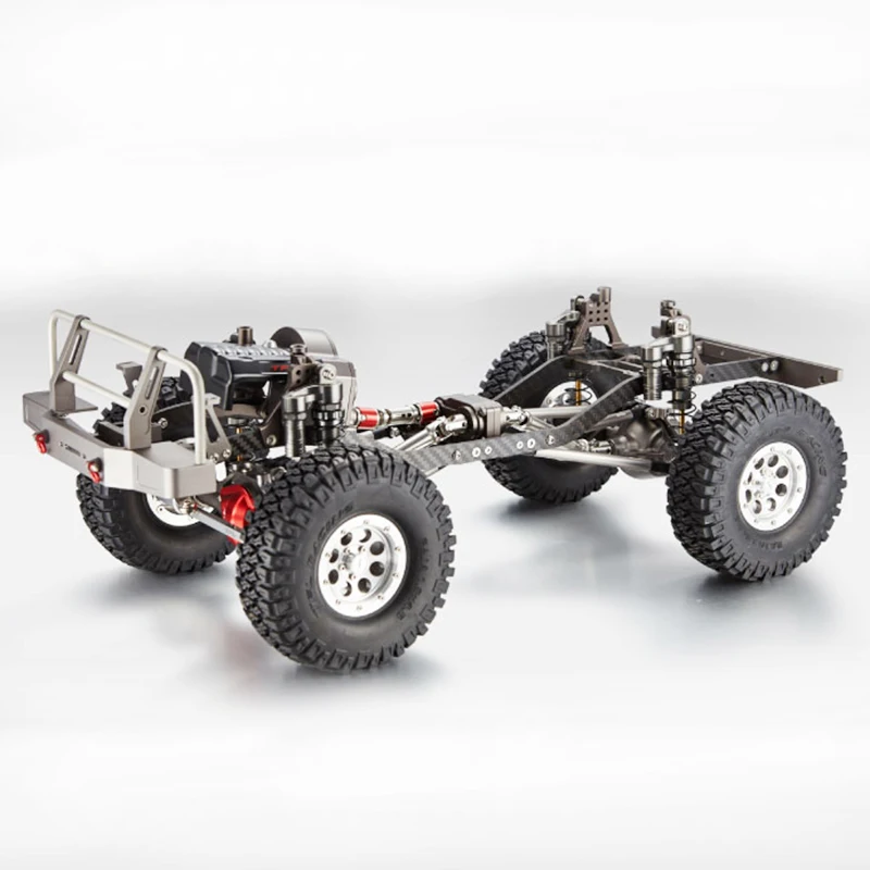 1/10 TFL RC Car Remote Control Crawler Metal Chassis AXIAL Front-Motor Set 4WD TOUCAN Outdoor Toys For Boys Gift D90 TH01731