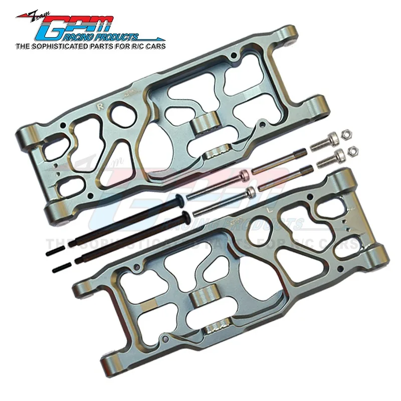 ARRMA 1/5 크라톤/아웃캐스트 8S EXB ARA110002T1/T2 알루미늄 리어 로워 암 - 8S RC 몬스터 트럭용 헤비 듀티 CNC 업그레이드 페어