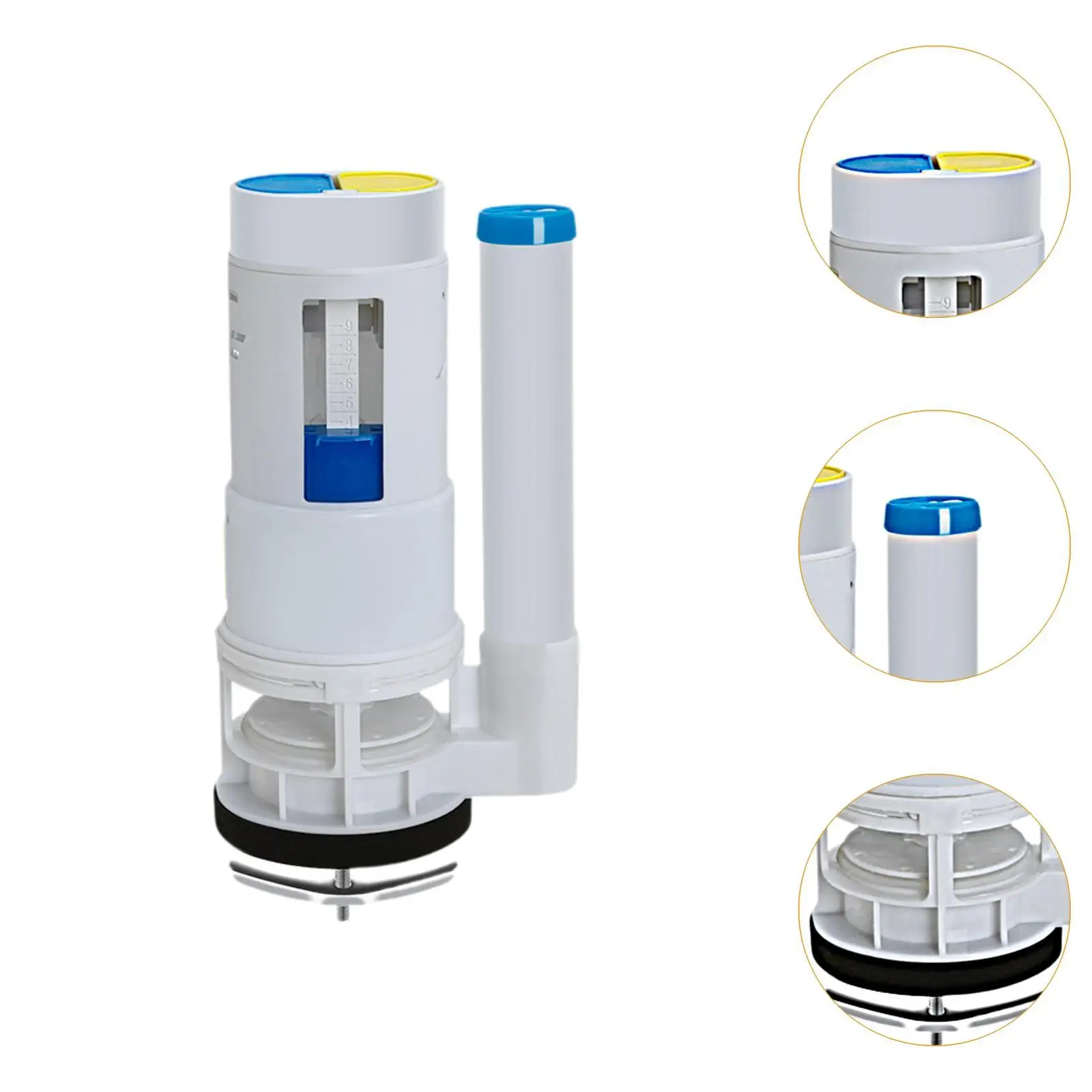 Toilet Flush Valves Universal Replacement Part Cistern Fittings High Performance Toilet Intake Valve Toilet Filling Valve