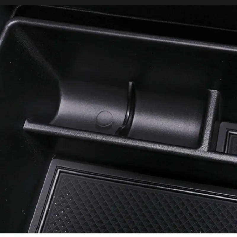 لنيسان X-Trail 2021 2022 2023 2024 وحدة التحكم المركزية للسيارة مسند الذراع صندوق تخزين أشتات الطبقات ترتيب صينية الملحقات الداخلية #5