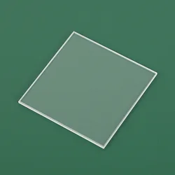 Thickness 2Mm Laboratory Can Withstand High Temperature Ultraviolet Light Glass Quartz Wafer Transparent Matte Quartz Wafer