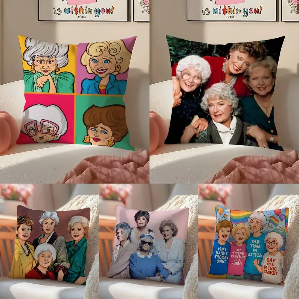 غطاء وسادة G-Golden G-Girls مضاد للغبار وسحاب غير مرئي لسرير الأريكة